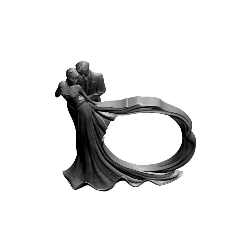 картинка Фото-рамка резная D14-687 3D-STL.COM