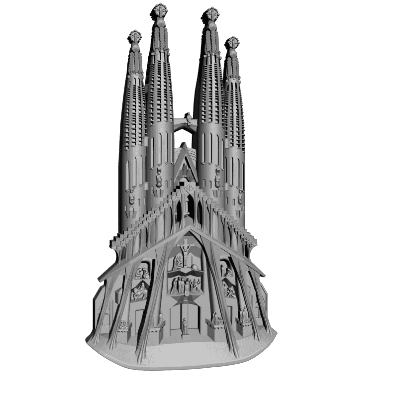 картинка Замок H1-018 3D-STL.COM