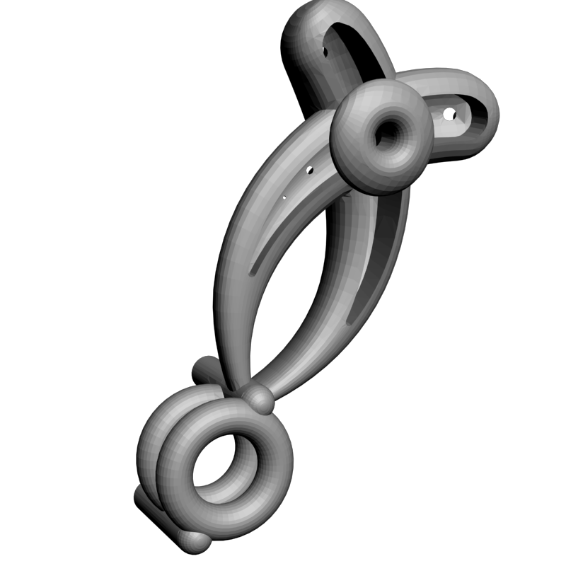 картинка Бантик RY6-048 3D-STL.COM