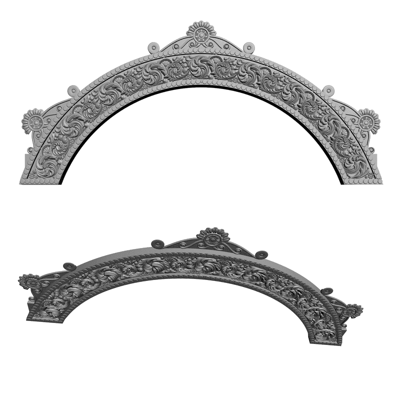 картинка Арка резная H2-003 3D-STL.COM