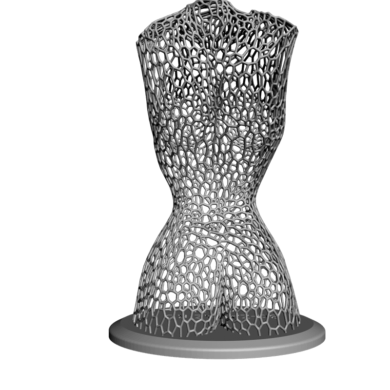 картинка Бюст женский L2-031 3D-STL.COM