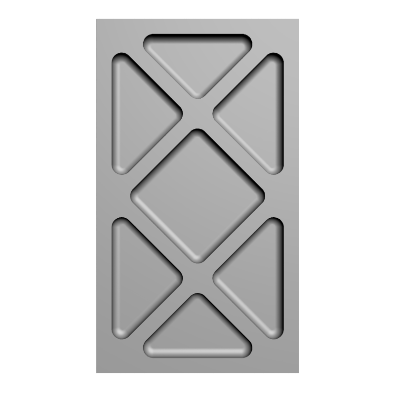 картинка Менажница прямоугольная H5-150 3D-STL.COM