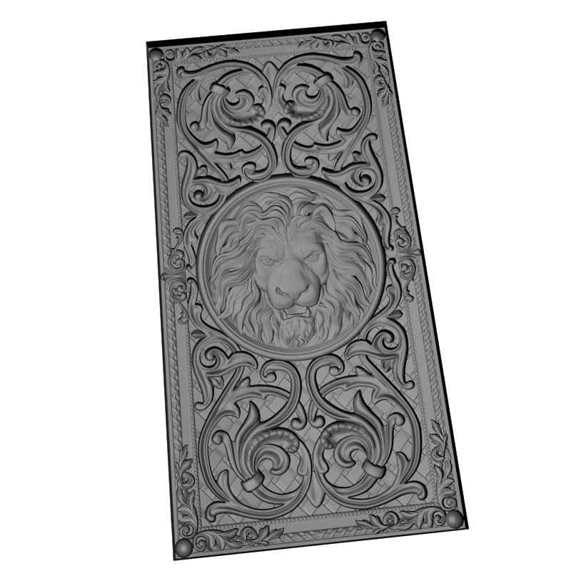 картинка Нарды Лев PI2-125 3D-STL.COM