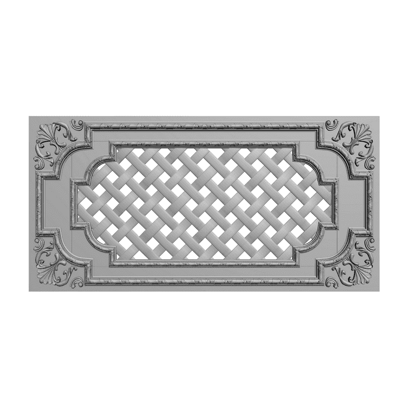 картинка Решётка резная D15-005 3D-STL.COM