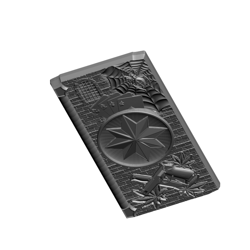 картинка Нарды тюремные PI2-123 3D-STL.COM