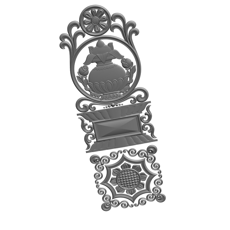 картинка Накладка на двери H3-112 3D-STL.COM