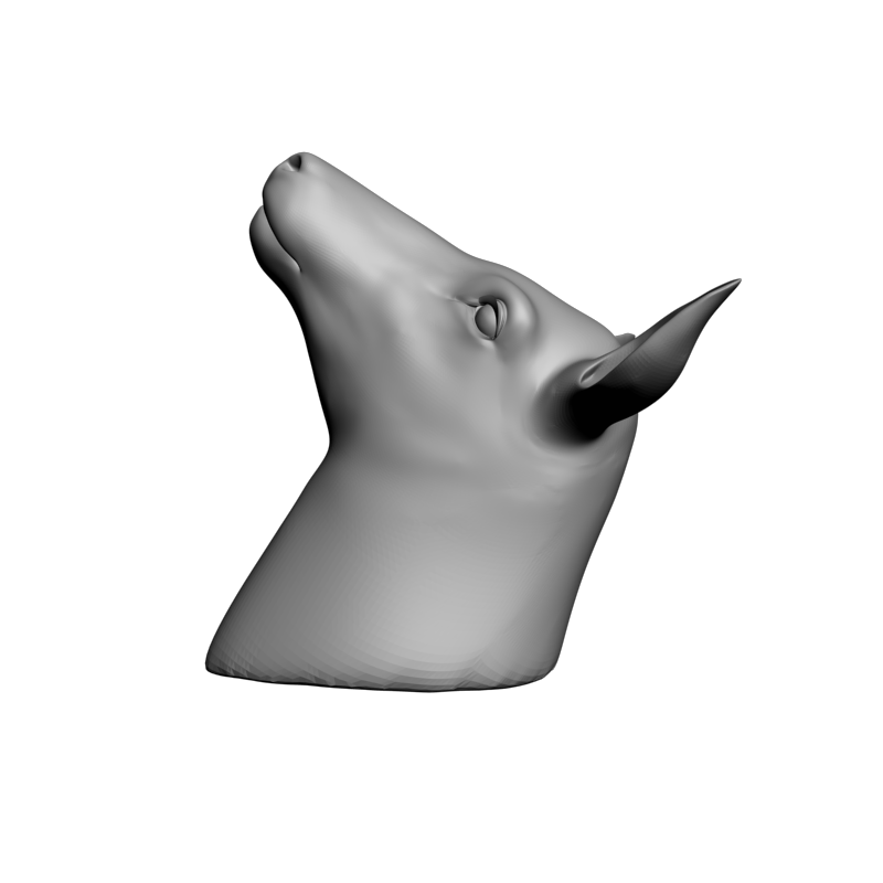картинка Косуля голова F1-272 3D-STL.COM