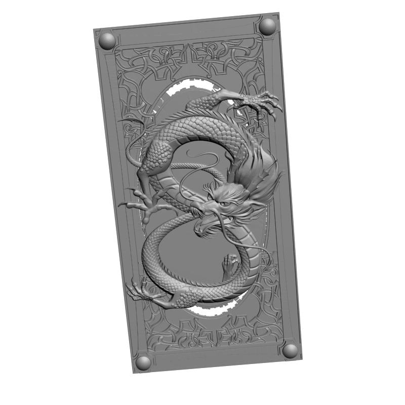 картинка Дракон PI2-129 3D-STL.COM