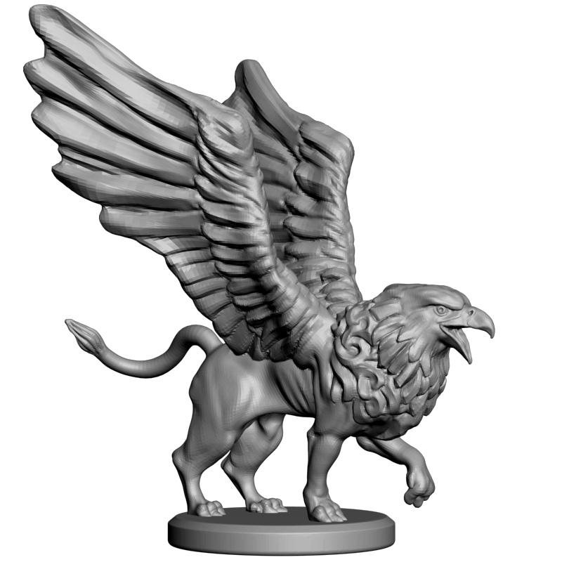 картинка Грифон V9-099 3D-STL.COM