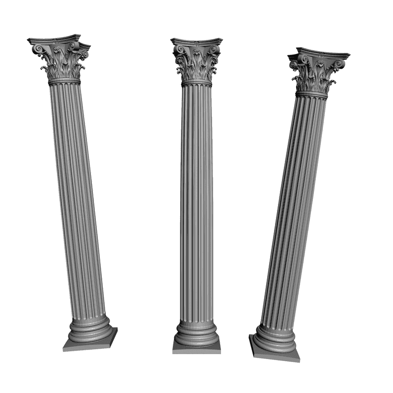 картинка Колонна D8-003 3D-STL.COM