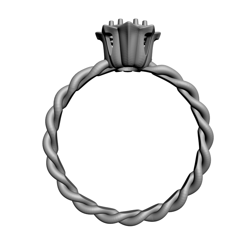 картинка Колечко для девушки RY2-171 3D-STL.COM