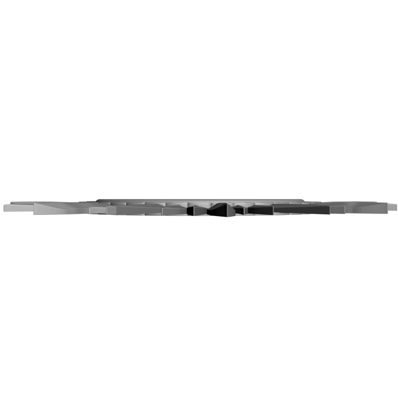 картинка Круглая рамка солнышком D14-705 3D-STL.COM