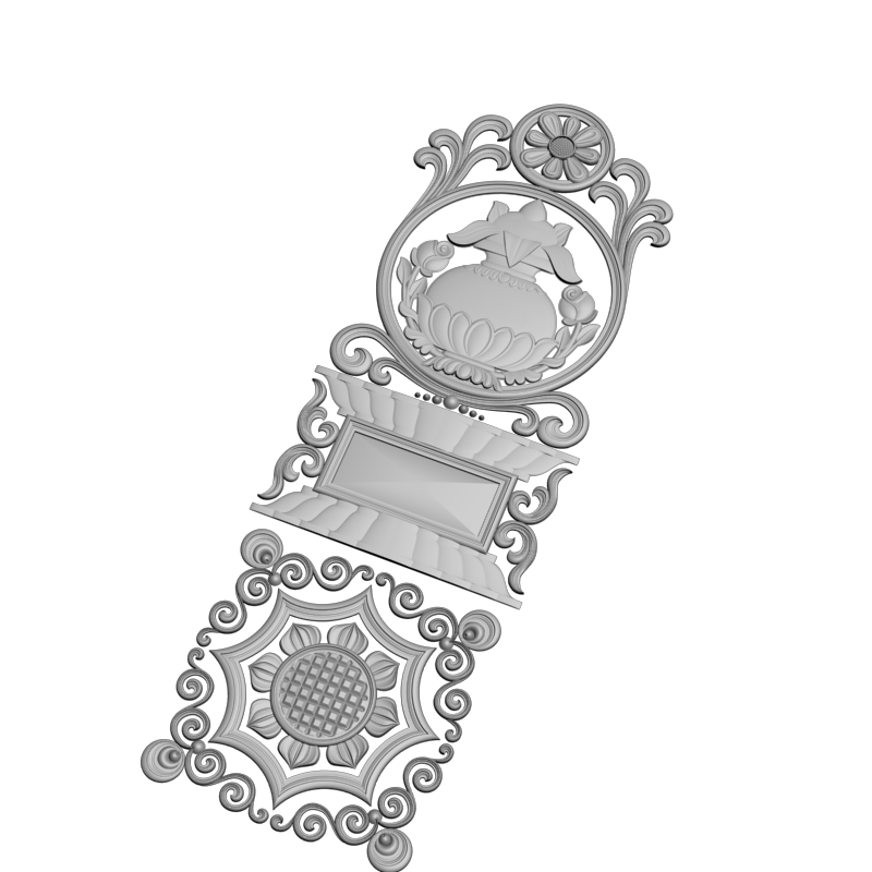 картинка Накладка на двери H3-112 3D-STL.COM