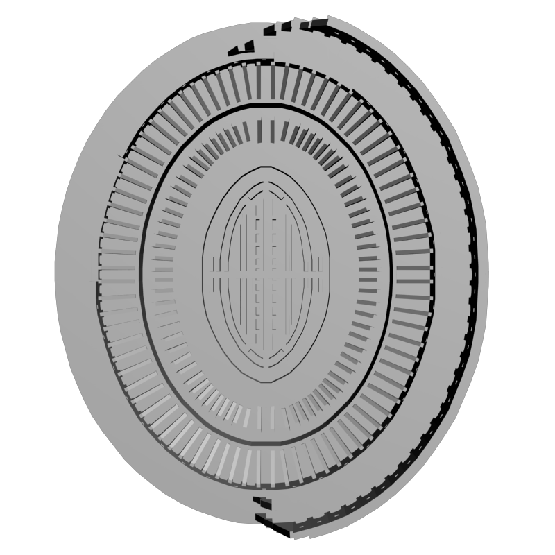 картинка Колизей H1-019 3D-STL.COM