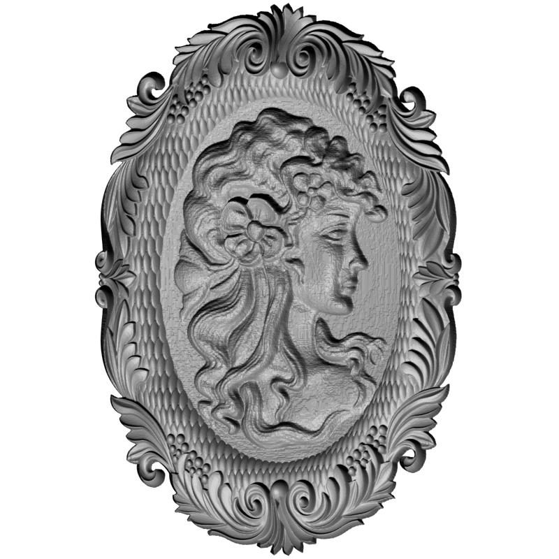 картинка Камея RY6-049 3D-STL.COM