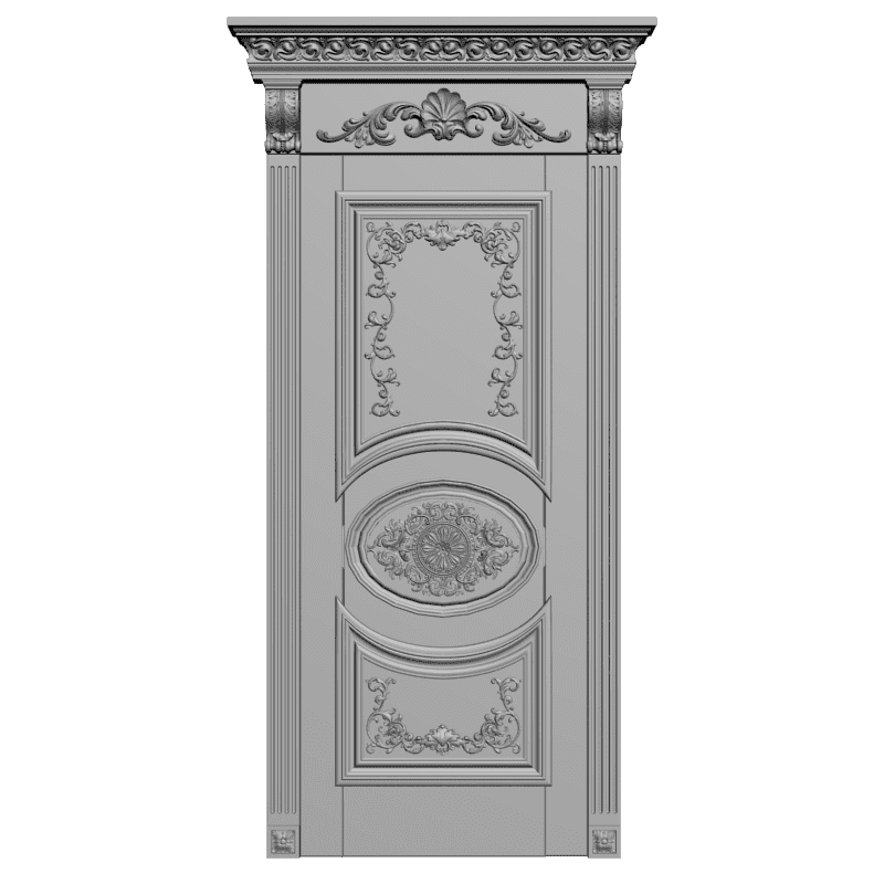 картинка Двери резные H3-065 3D-STL.COM