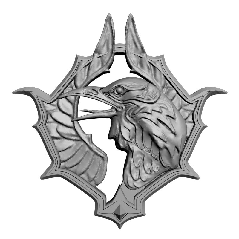 картинка Ворон RY6-070 3D-STL.COM