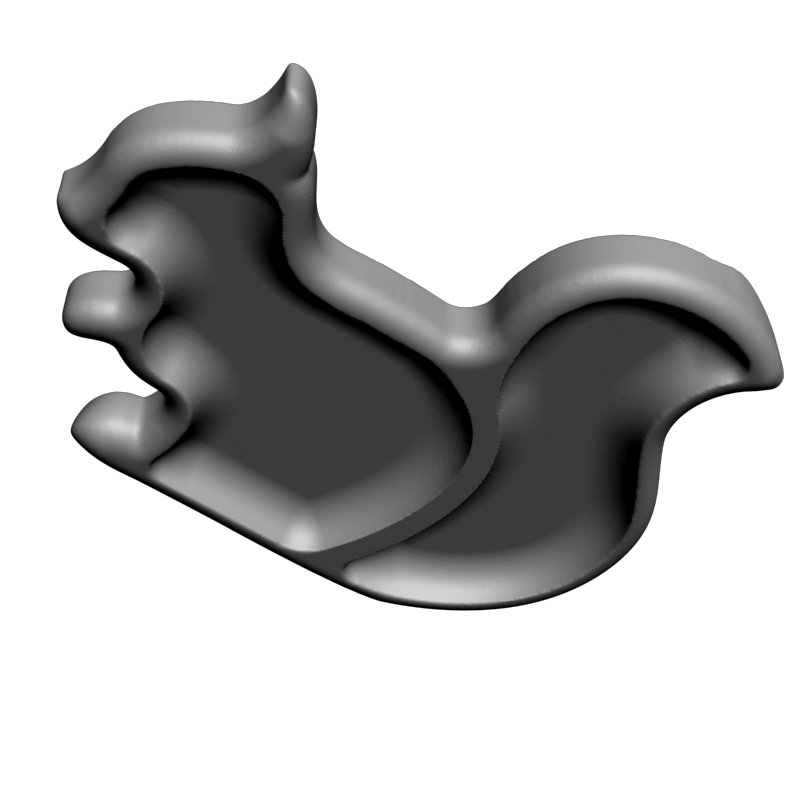 картинка Менажница Белка H5-122 3D-STL.COM