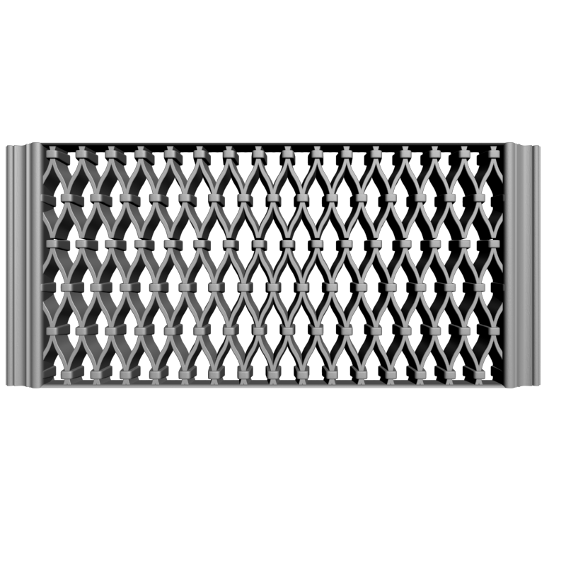 картинка Решётка декоративная D15-034 3D-STL.COM