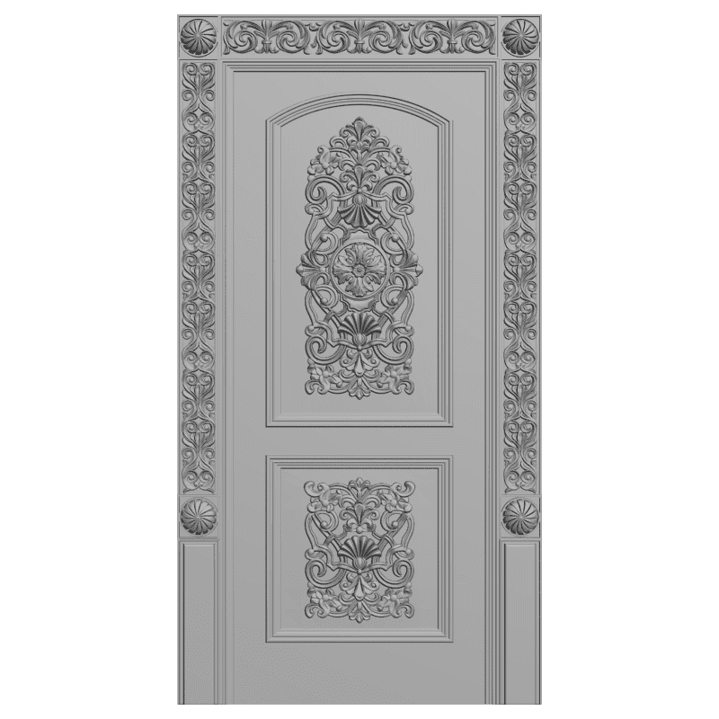 картинка Двери резные H3-067 3D-STL.COM