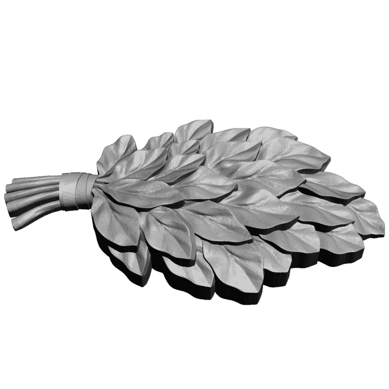 картинка Берёзовый веник F4-092 3D-STL.COM
