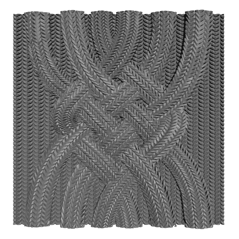 картинка Плетение косичкой D18-029 3D-STL.COM