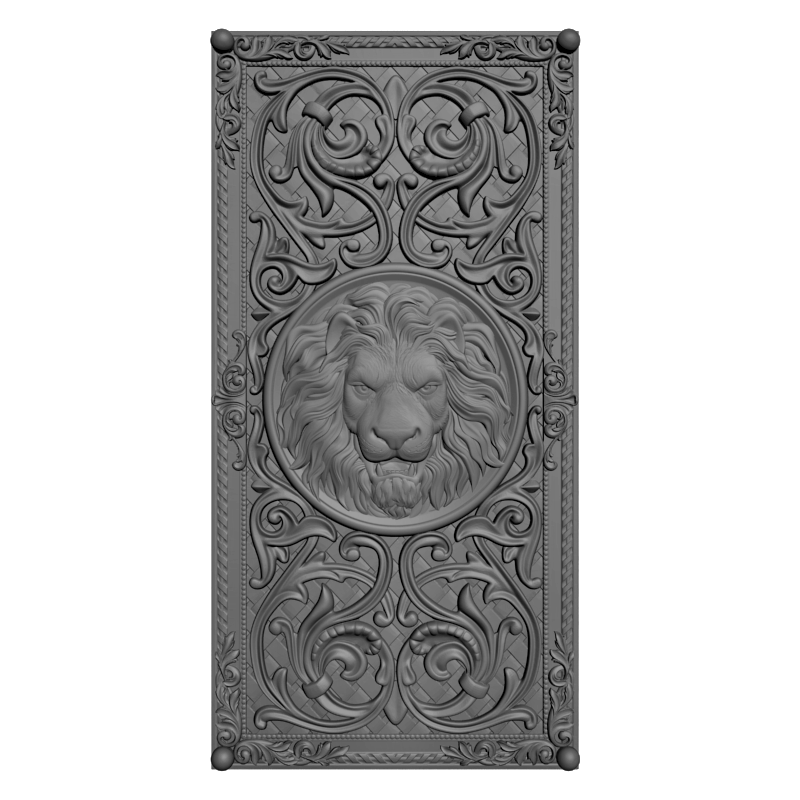 картинка Нарды Лев PI2-125 3D-STL.COM