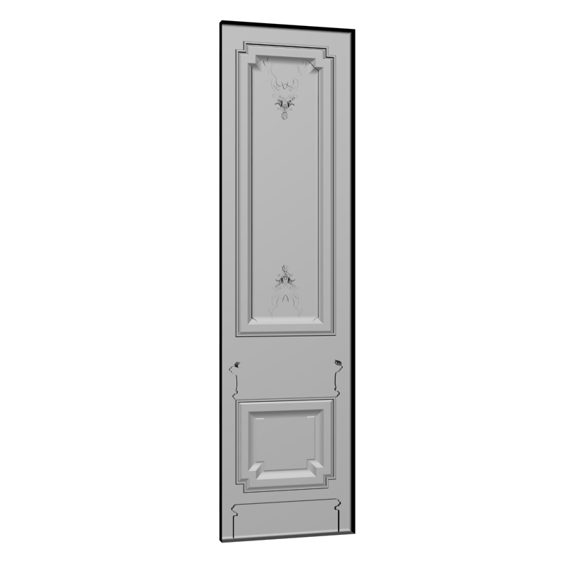картинка Двери резные 4 файла H3-083 3D-STL.COM
