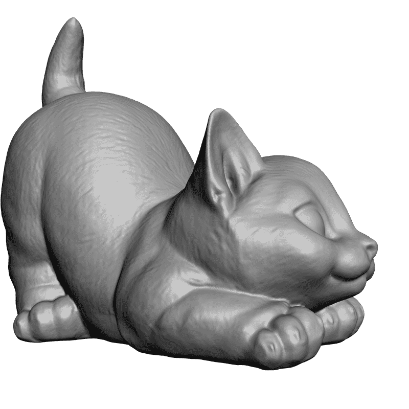 картинка Котёнок F1-102 3D-STL.COM
