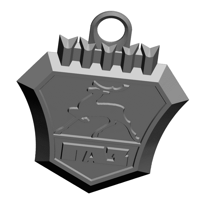 картинка Логотип (знак) ГАЗ RG3-003 3D-STL.COM
