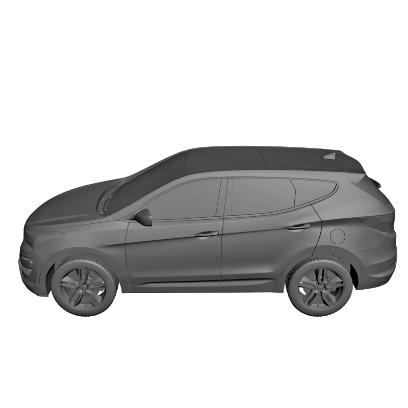 картинка Hyundai Santa Fe RT3-091 3D-STL.COM