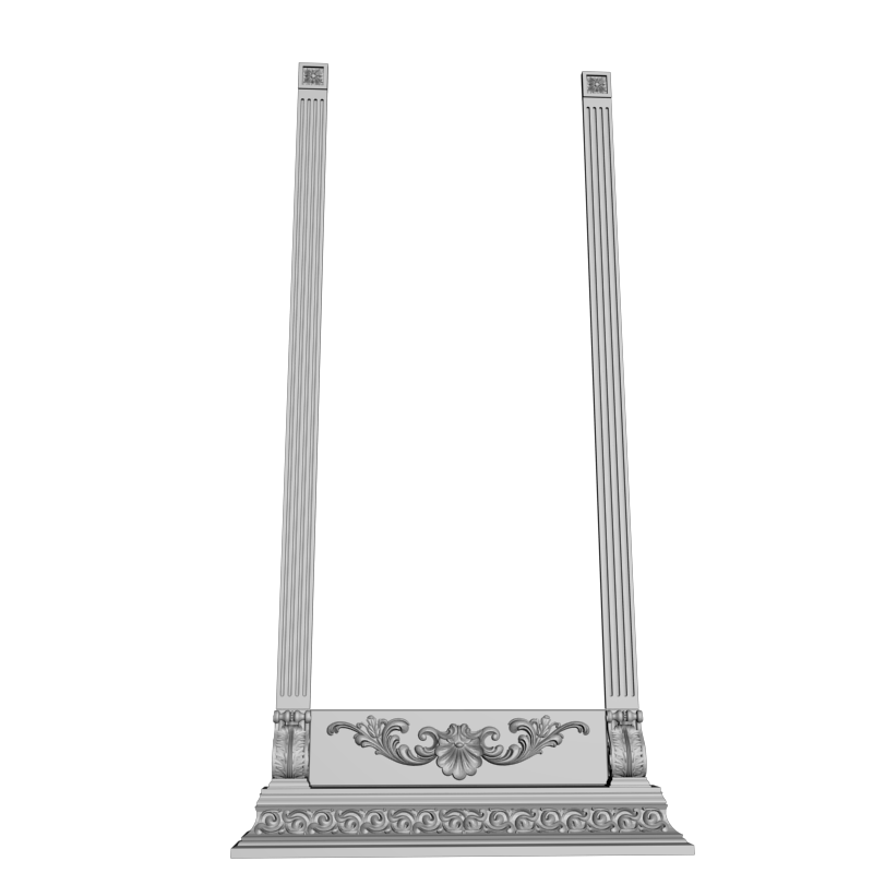 картинка Декор Наличники D21-028 3D-STL.COM