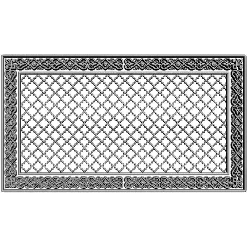 картинка Решётка резная D15-007 3D-STL.COM