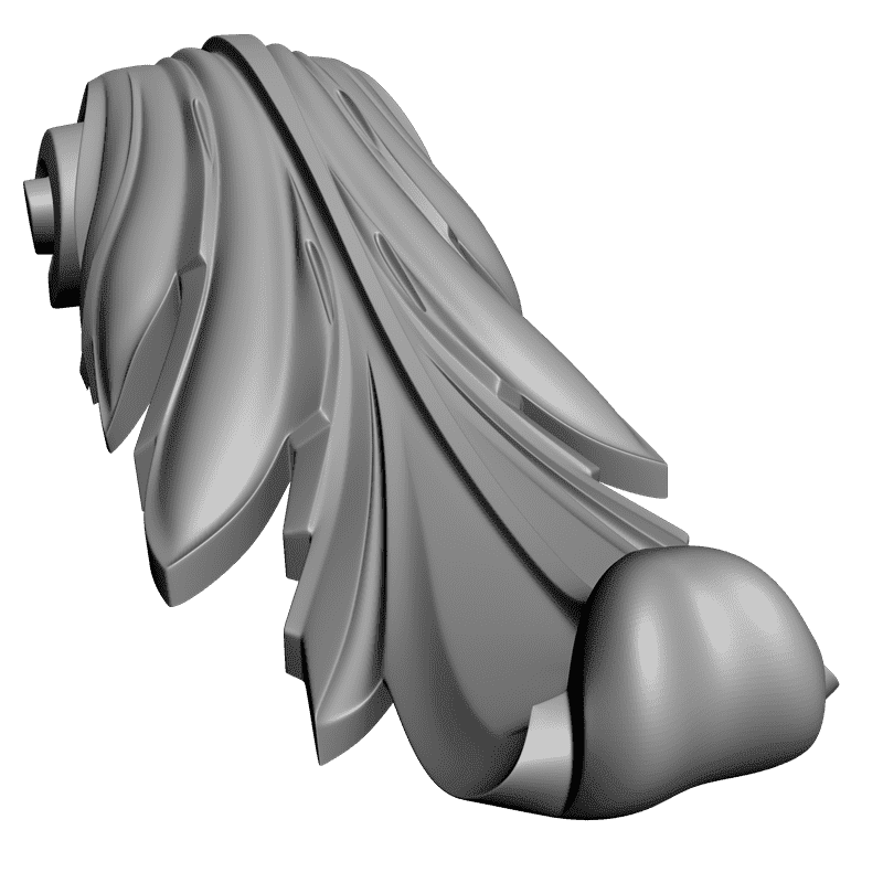 картинка Кронштейн резной D9-162 3D-STL.COM