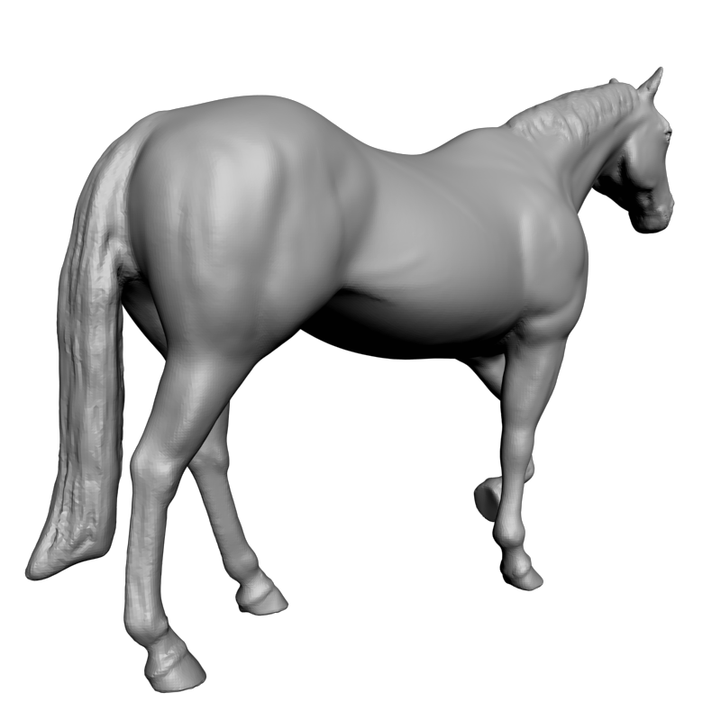 картинка Фигурка, игрушка, Лошадь F1-289 3D-STL.COM