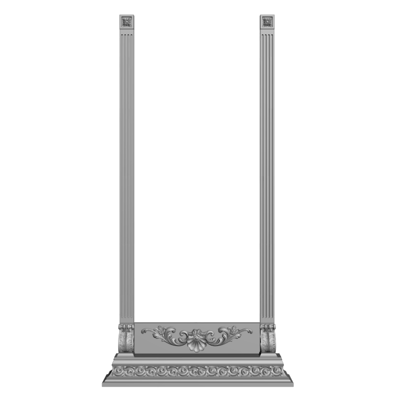 картинка Декор Наличники D21-028 3D-STL.COM