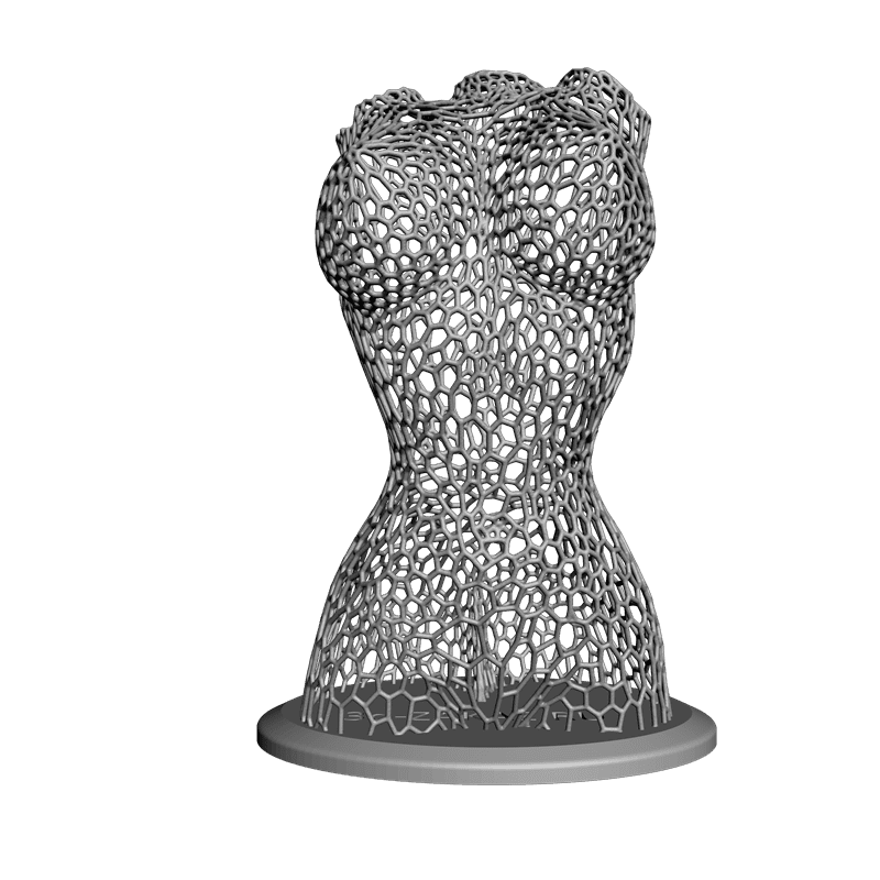 картинка Бюст женский L2-031 3D-STL.COM