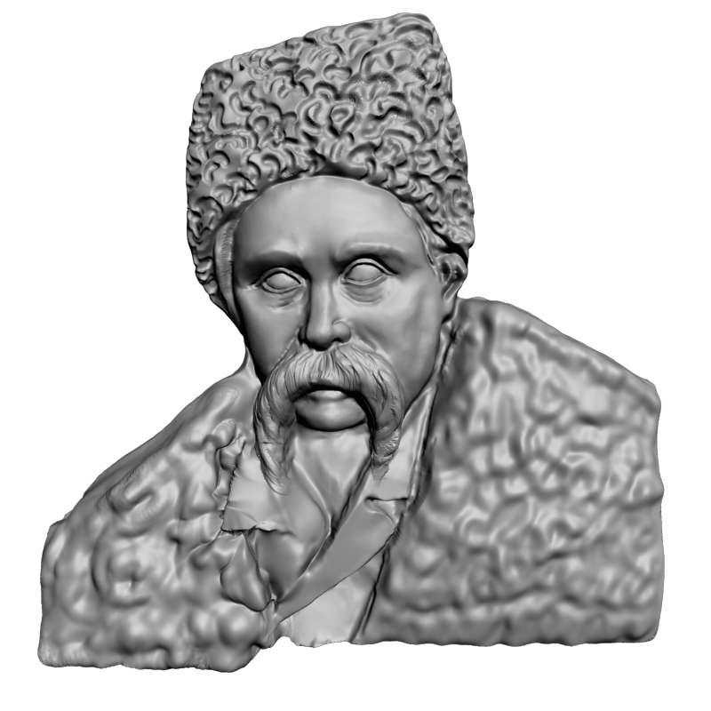 картинка Тарас Шевченко L1-116 3D-STL.COM