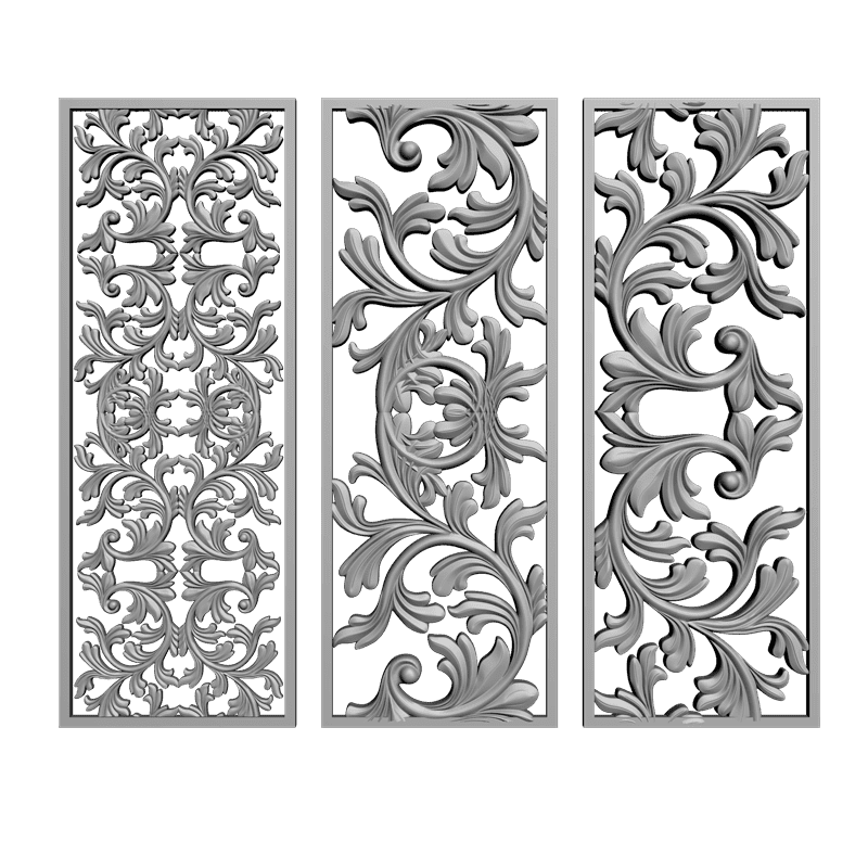 картинка Панель резная D11-100 3D-STL.COM