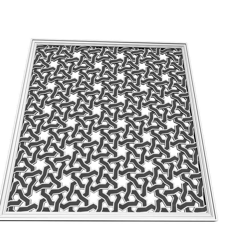 картинка Арабский орнамент D11-133 3D-STL.COM
