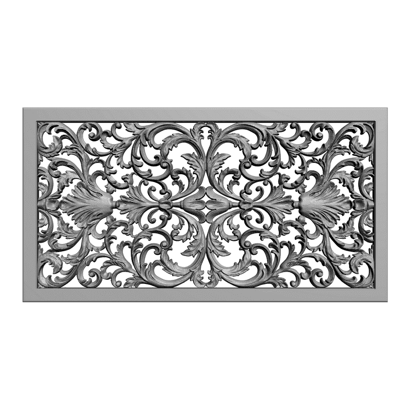 картинка Решётка резная D15-008 3D-STL.COM