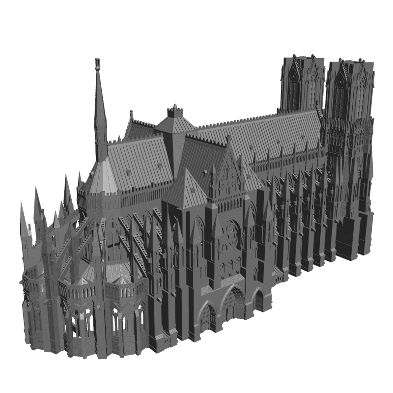 картинка Замок H1-016 3D-STL.COM
