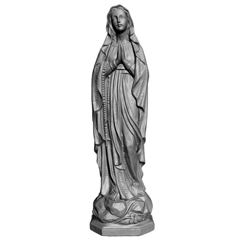 картинка Дева Мария L3-378 3D-STL.COM