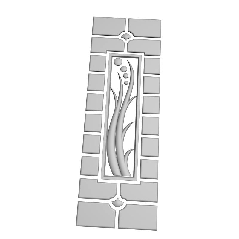 картинка Накладка на дверь H3-147 3D-STL.COM