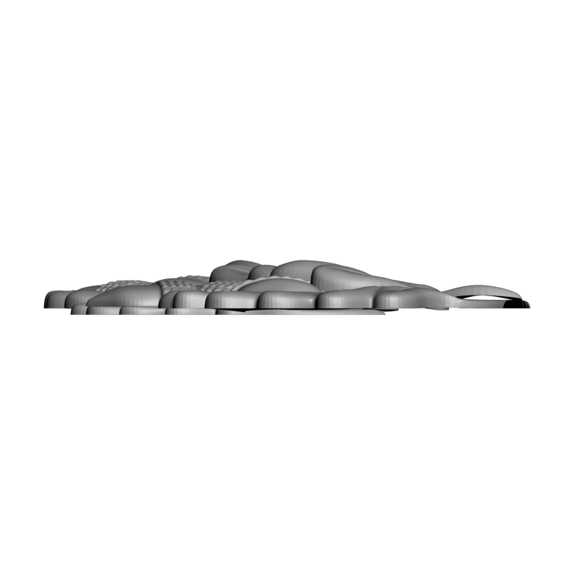 картинка Дубовые листья F4-136 3D-STL.COM