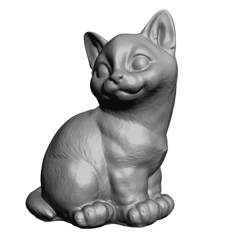 картинка Котёнок F1-107 3D-STL.COM