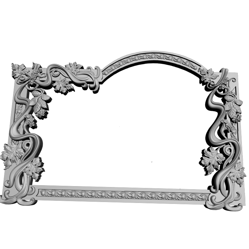 картинка Рама резная D14-692 3D-STL.COM