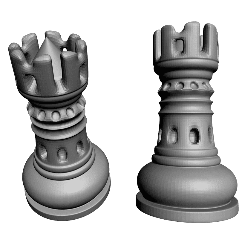 картинка Набор шахмат. Классические PI3-102 3D-STL.COM