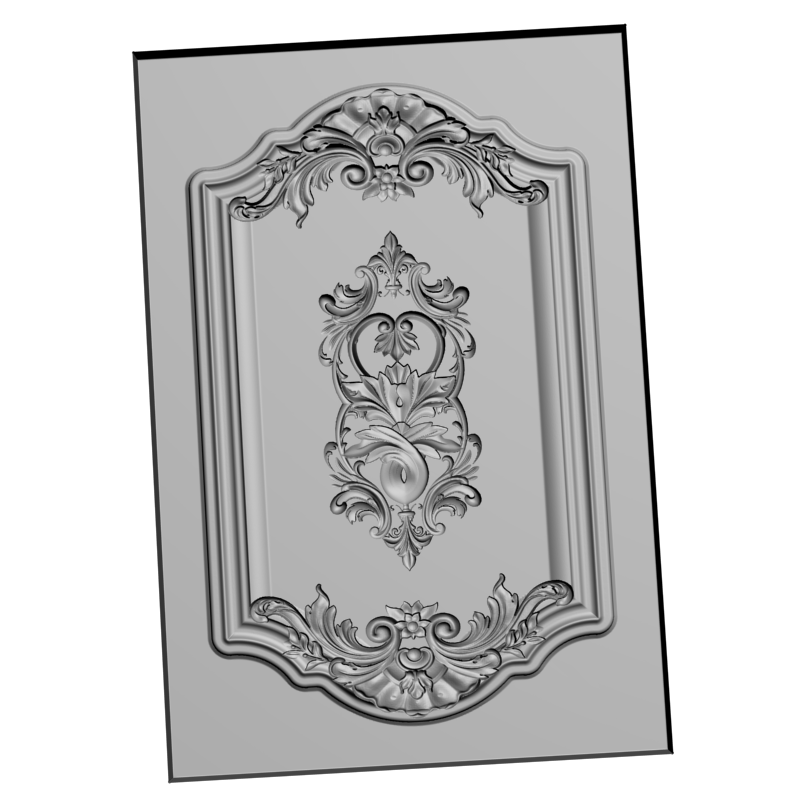картинка Фасад мебельный M10-023 3D-STL.COM