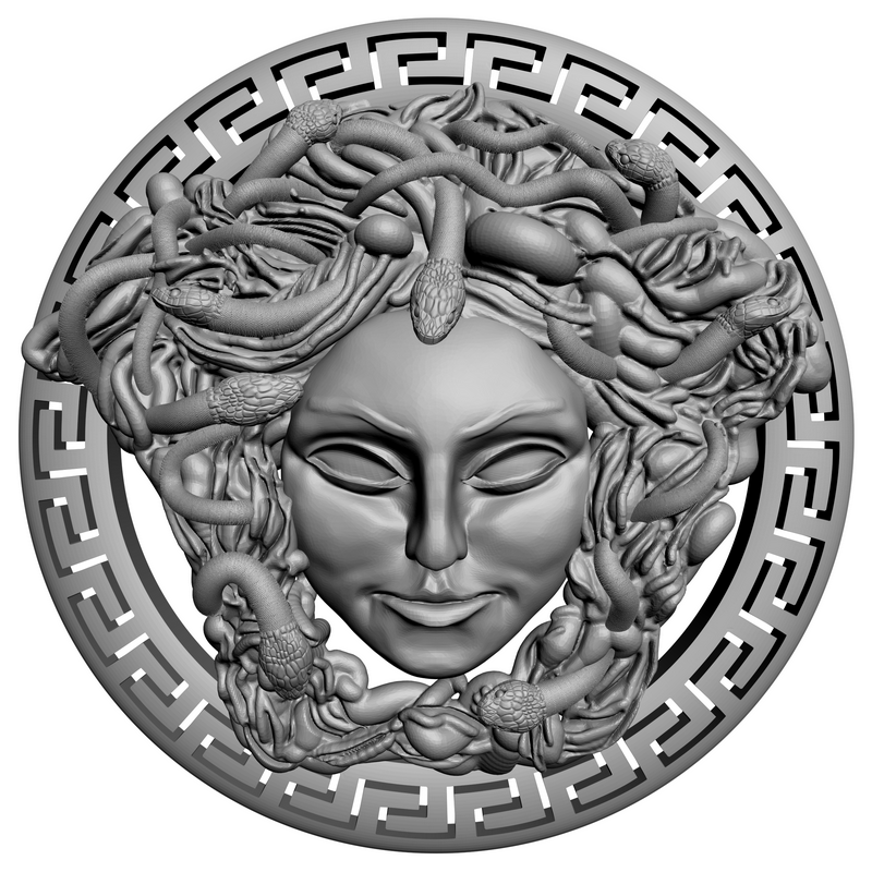 картинка Медуза Горгона L1-011 3D-STL.COM